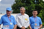 víťazi finálového preteku v kategórii Seniorov - Maďarsko, Belgicko, Chorvátsko